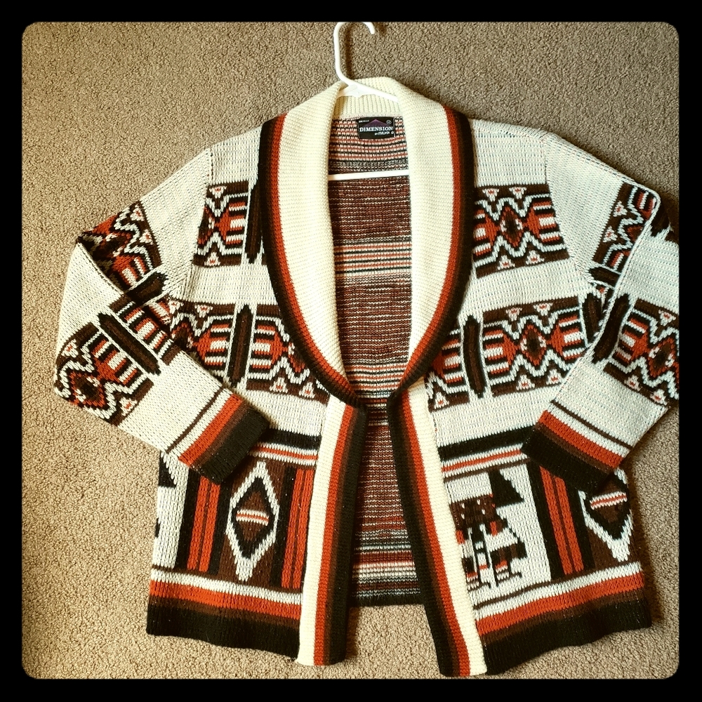 Vintage sweater cardigan